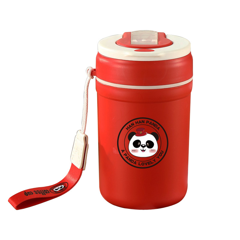 Portable Good-looking Straw Office Coffee Cup