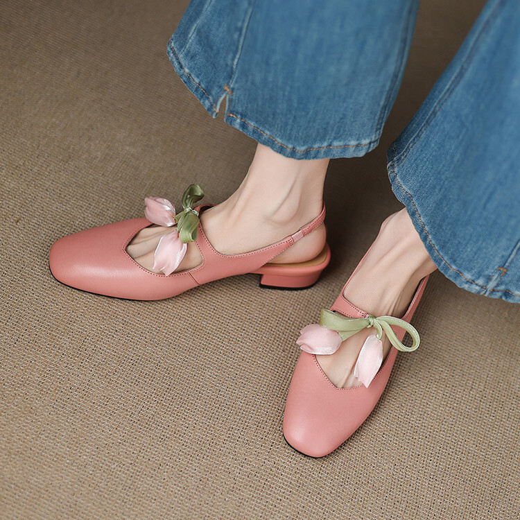 French-style Soft And Gentle Headband Sandals For Women