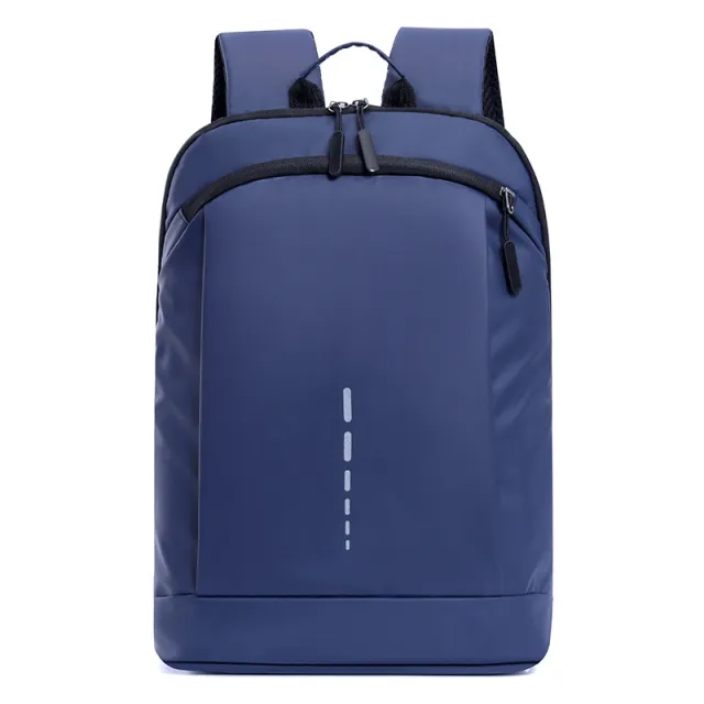 Men's Casual Multifunctional Lightweight Oxford Cloth Backpack Blue - Shop at LoveMi