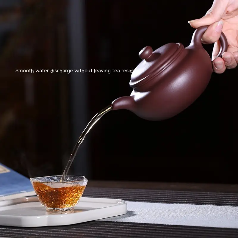 Purple Clay Pot Famous Pure Handmade Teapot