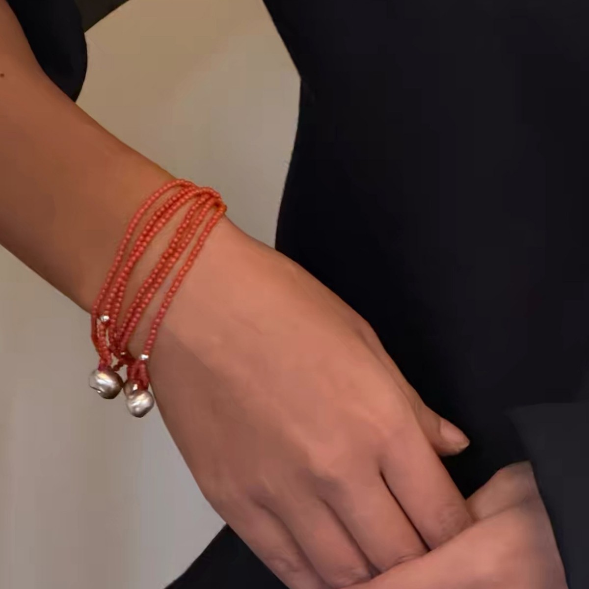 Natural South Red Agate Bracelet