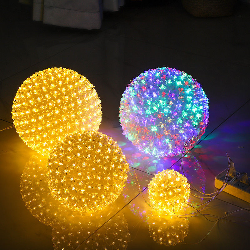 LED Large Ball Outdoor Ornamental Festoon Lamp