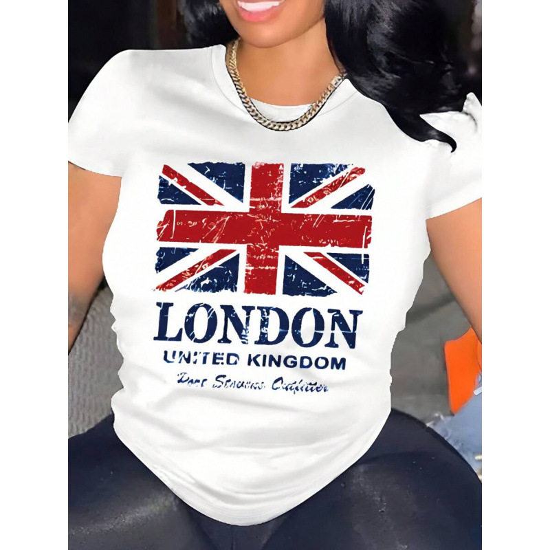 Maweii Fashionable London UK Flag Heat Transfer Prin