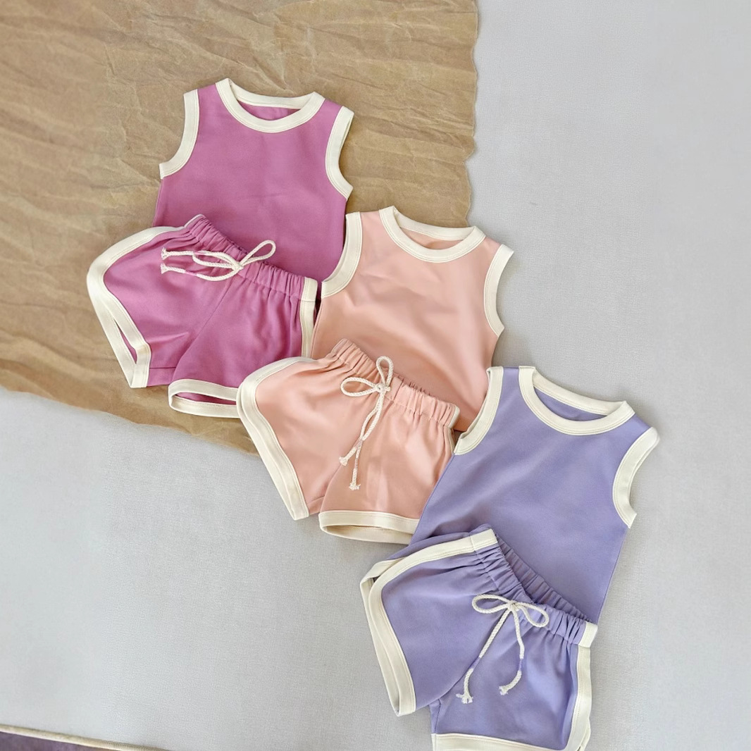 Kids' Sports And Leisure Hot Pants Set