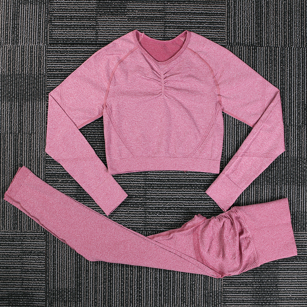 Pink Long Sleeve Trousers-S