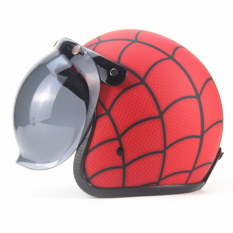 Vintage Leather Personalized Pedal Handmade Helmet - Image 15