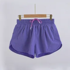 Yoga Sports Pants Fake Two-piece Mesh - Fake Two Pieces Violet-Xxl - View 1