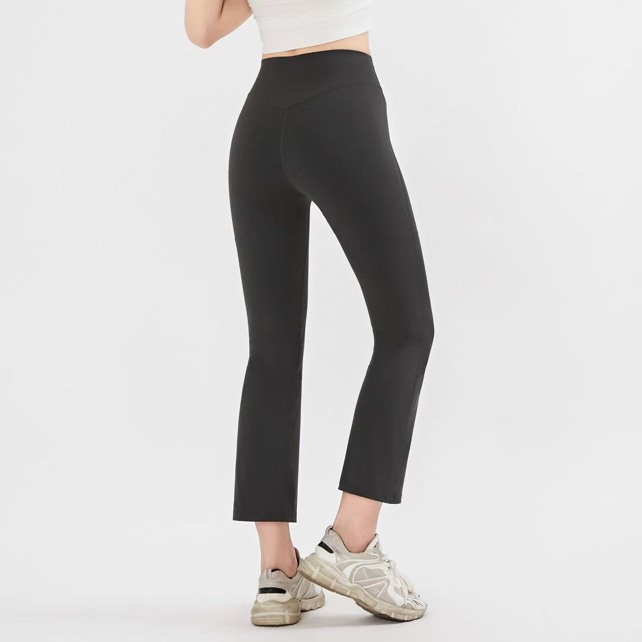 High-Waisted Flared Yoga Pants, picture 4 of 6