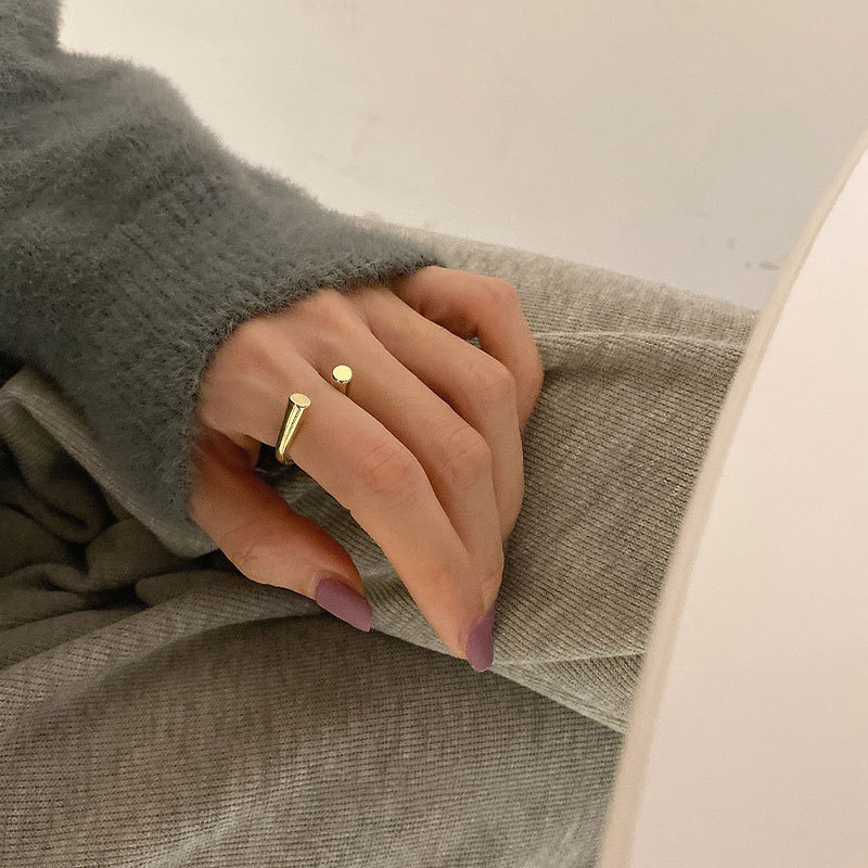 Adjustable Opening Women Index Finger Ring