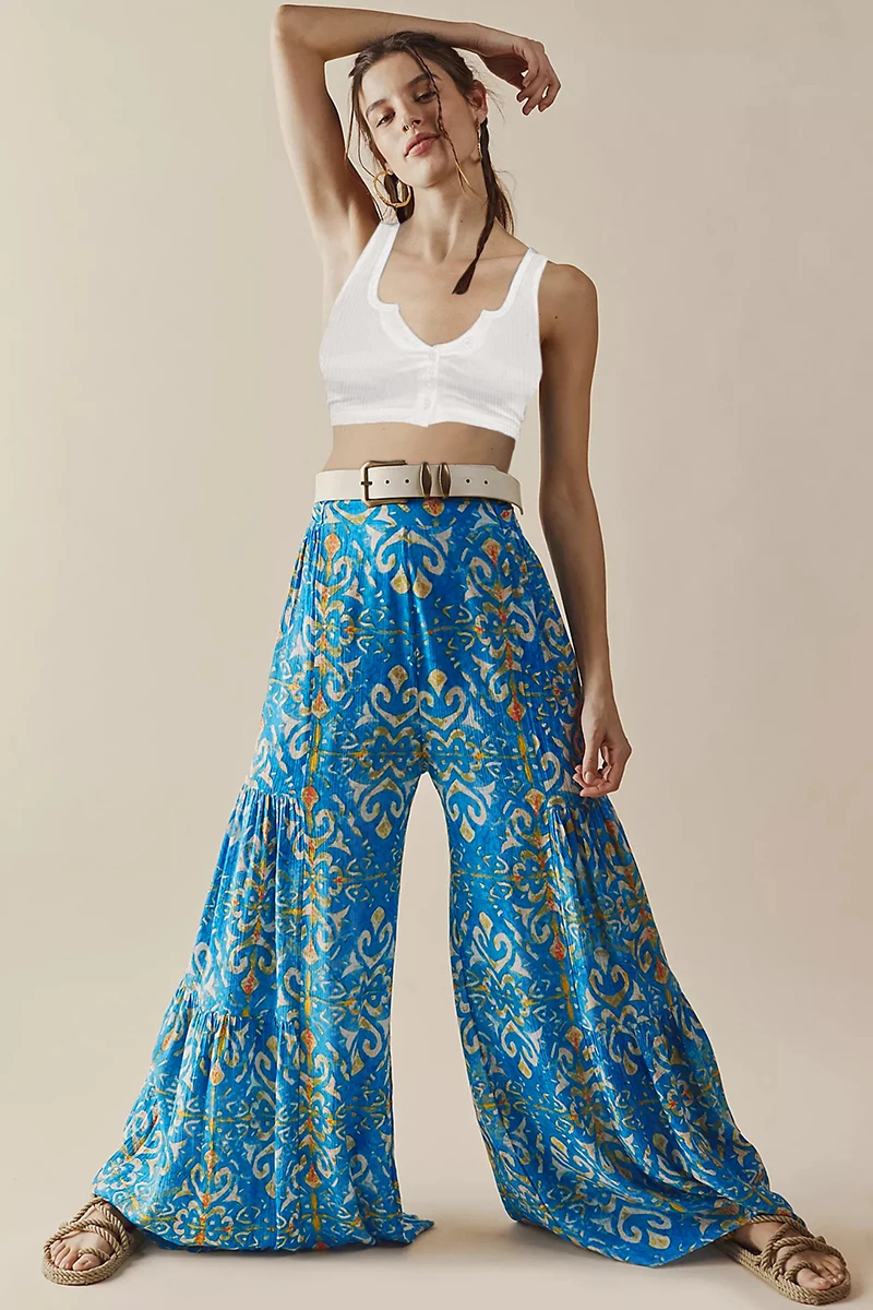 Title 32, New Digital Printed Womens Loose Casual Pants ...