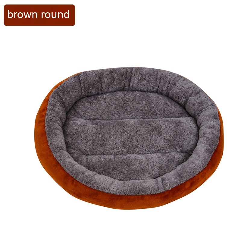 Round Brown