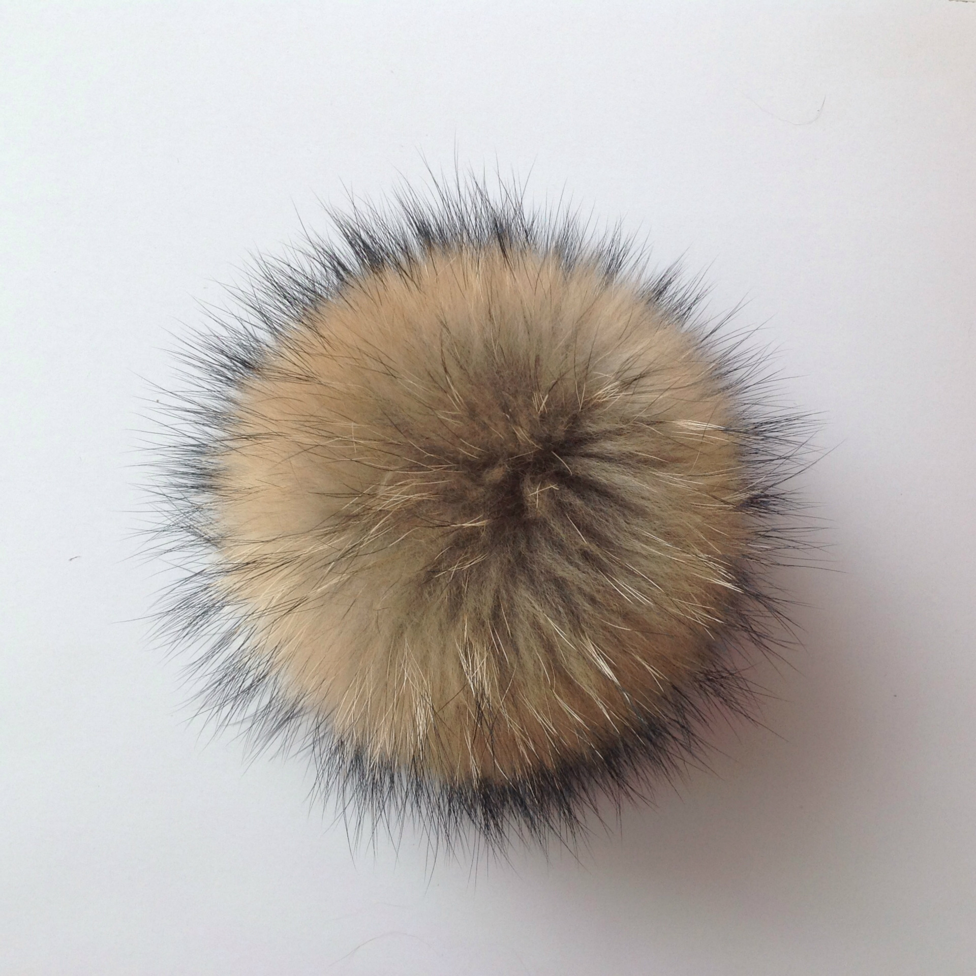 Raccoon Dog Fur Ball Hat Ornament Clothes Accessories