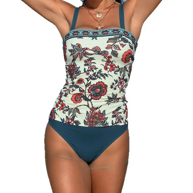 Printed Sexy Bikini Two-Piece Swimsuit Womens Swimwear