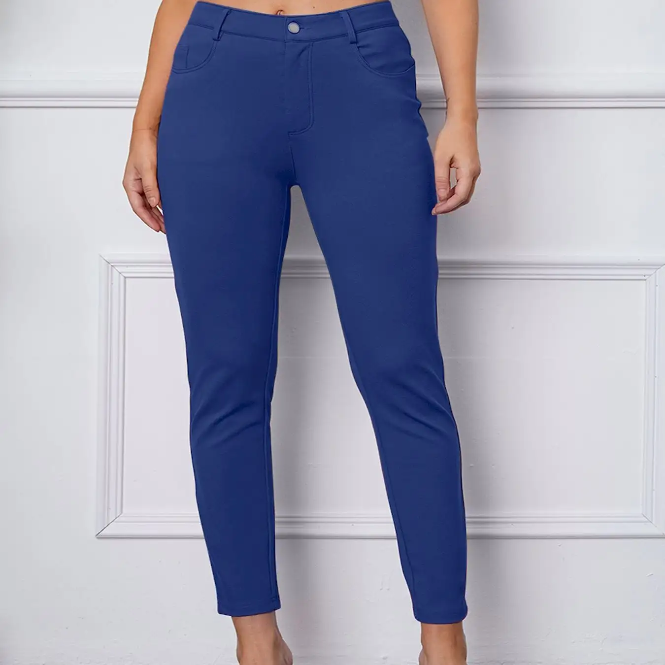 European And American High Waist Women's Stretch Leggings