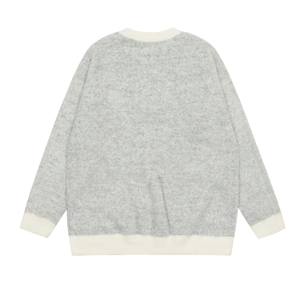 Fashion Embroidered Knitwear Sweater Men