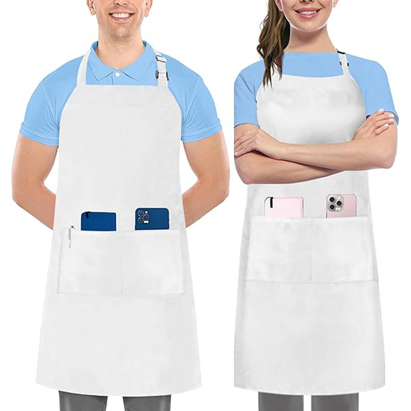 Customizable Waterproof Polyester Apron For Home And Work Use 5