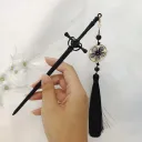 Feel Black Black Tassel