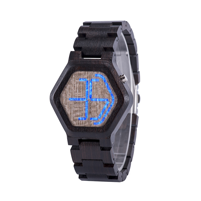 New BOBO BIRD Mens Wooden Watch 4