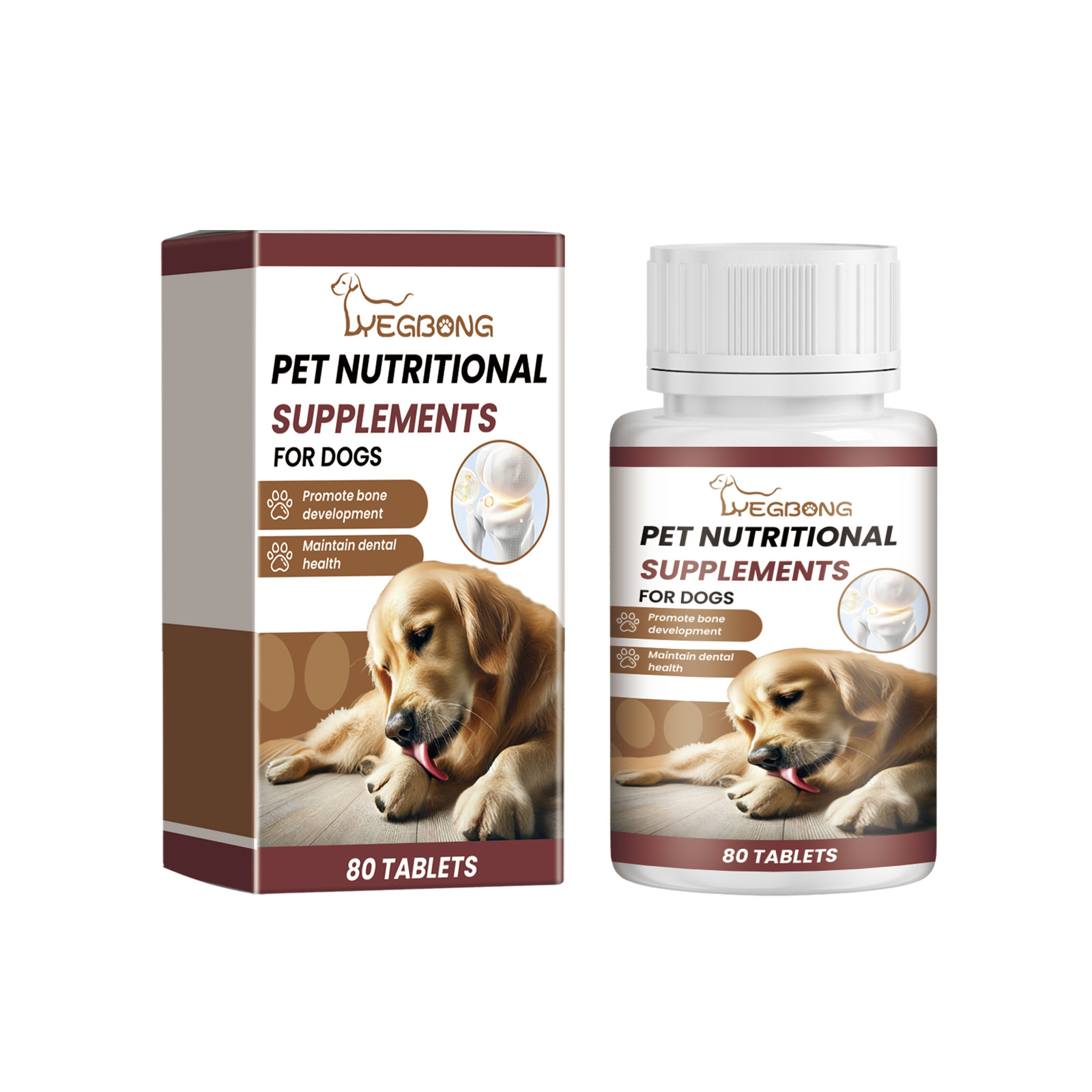 Pet Vitamin Supplement For A Healthy Nutritious Dietcalcium Tablets — foto 4