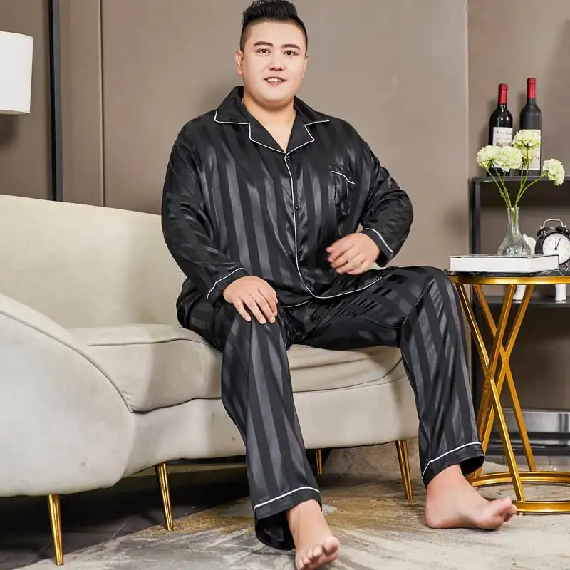 Cut Flower Fat Men's Pajamas Extra Ice