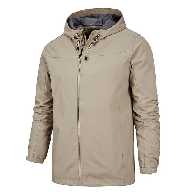 Outdoor Men's Assault Jacket Spring And Autumn Thin Coat Khaki - Shop at LoveMi