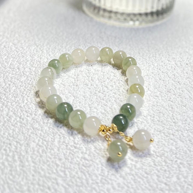 Tian Shan Cui Yu Bracelet Female Ins Special-interest Design
