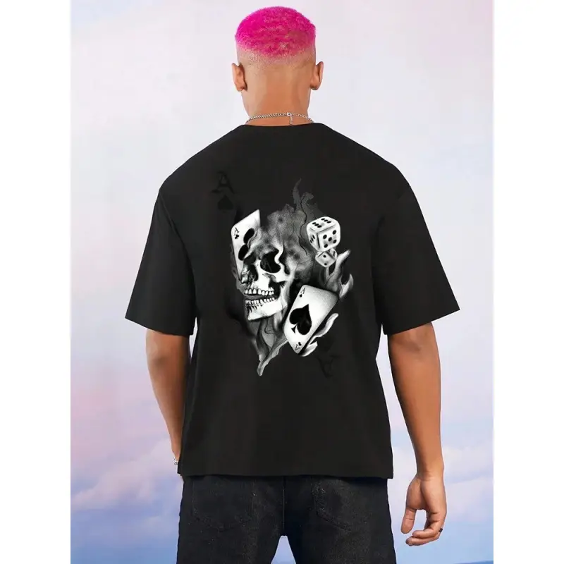 Summer Outdoor Casual Men's T-shirt Seaside Surf