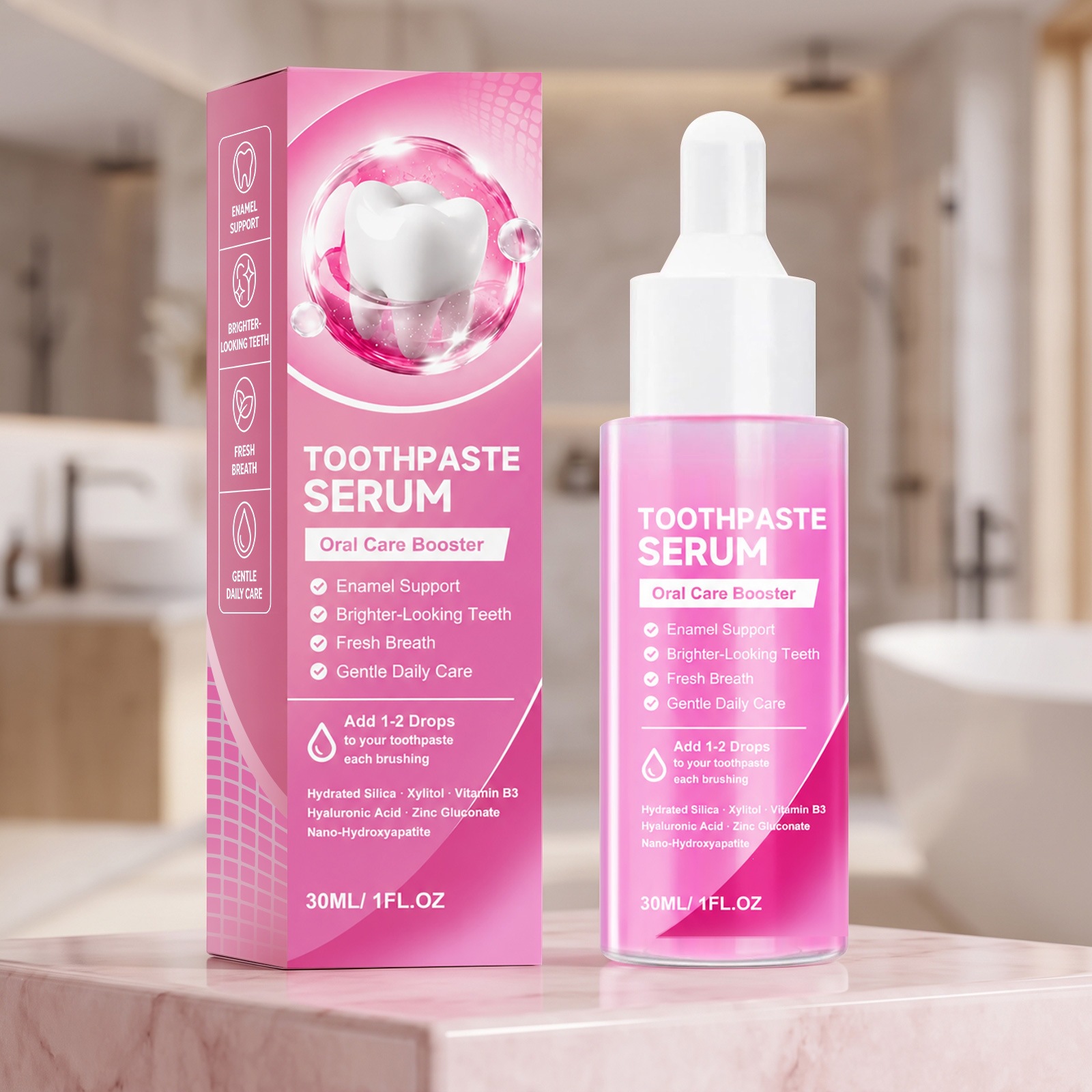 Solution d'hygiène bucco-dentaire