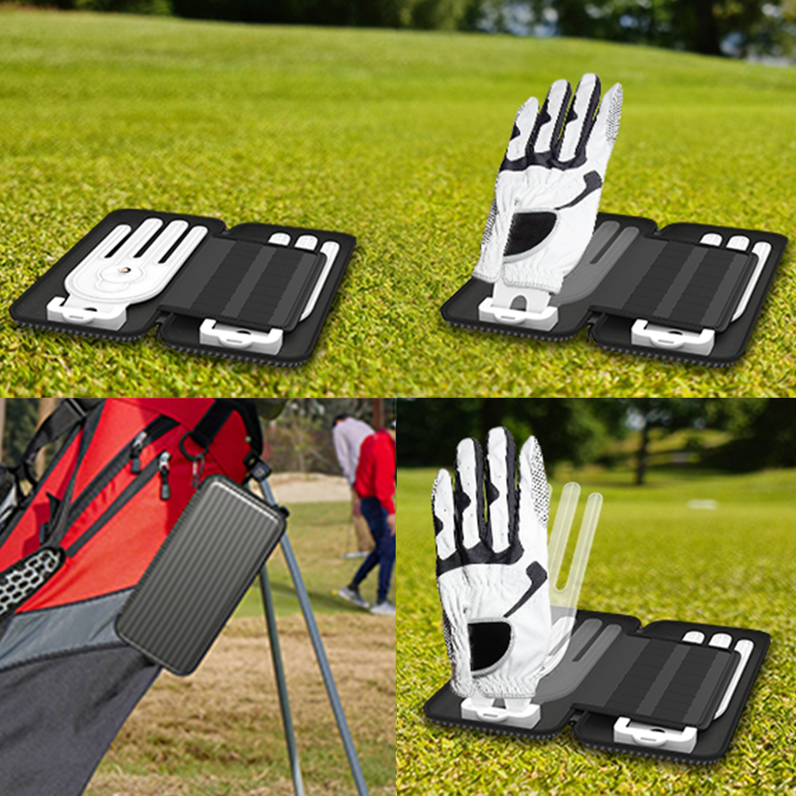 Title 7, Golf Double Glove Bag With Two Brackets For Mar...