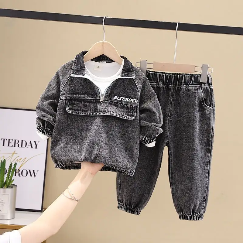 Boys Spring Clothing New Clothes Fashionable Handsome Children's