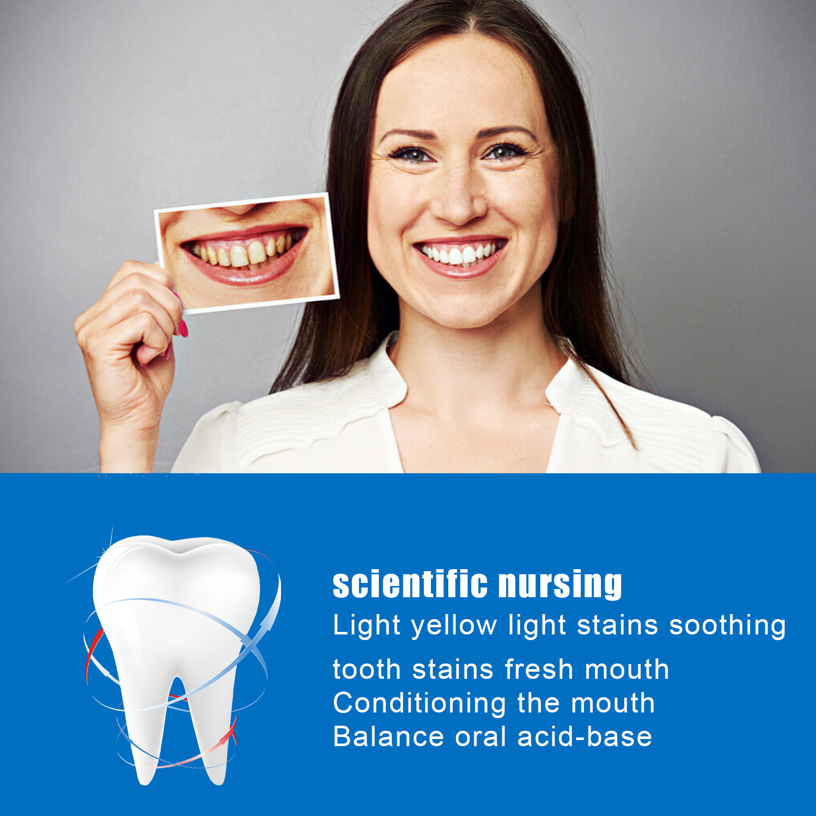 Title 3, Tooth Fluid Improves Yellow Teeth Cleaning Tartar