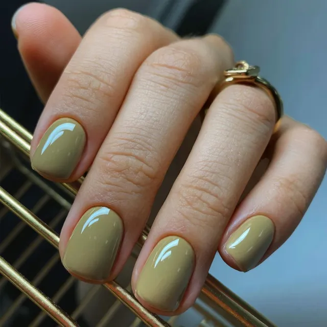 Short Square Solid Color Nail Shaped Piece Wear Armor Xc4085 - Shop at LoveMi