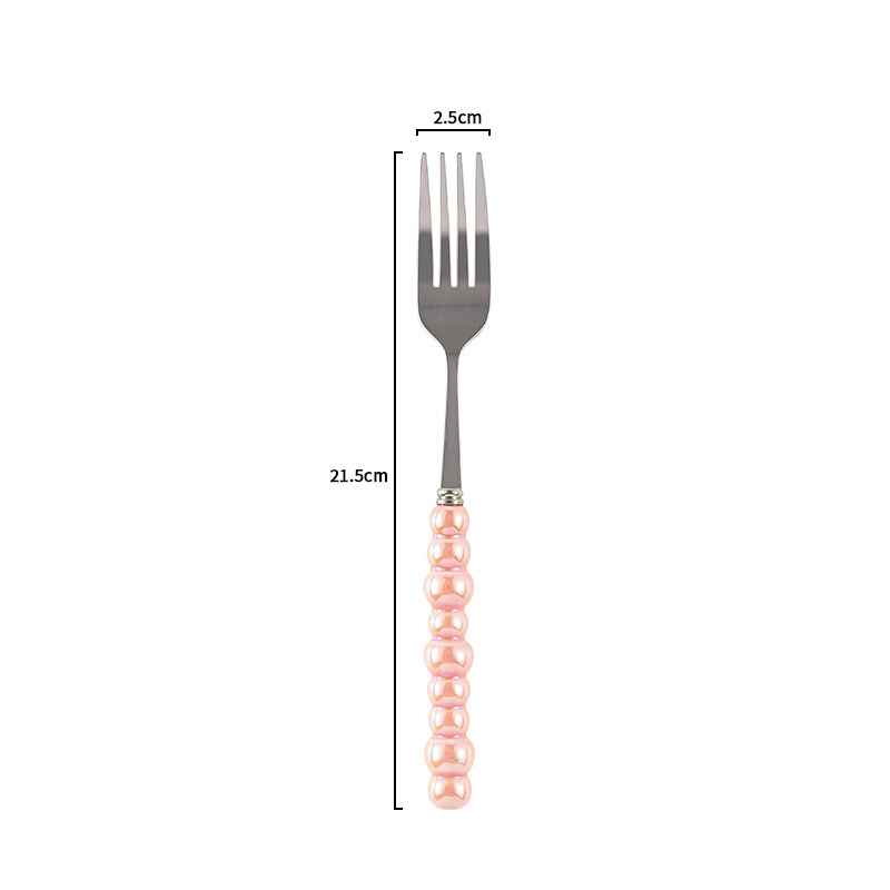 pink fork