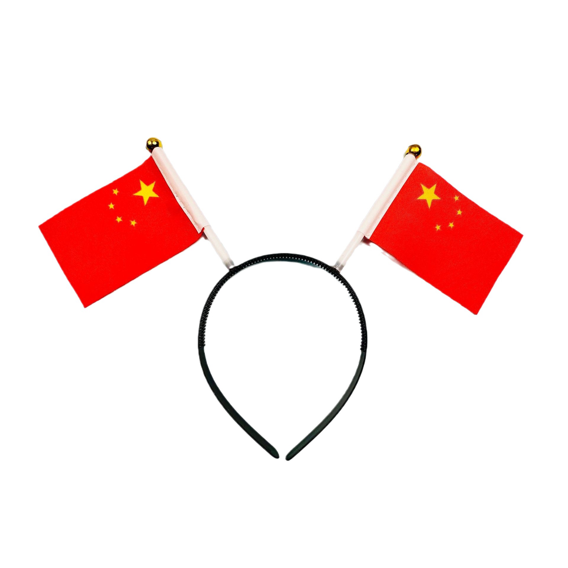 The Five-starred Red Flag Accessories Hair Hoop Barrettes