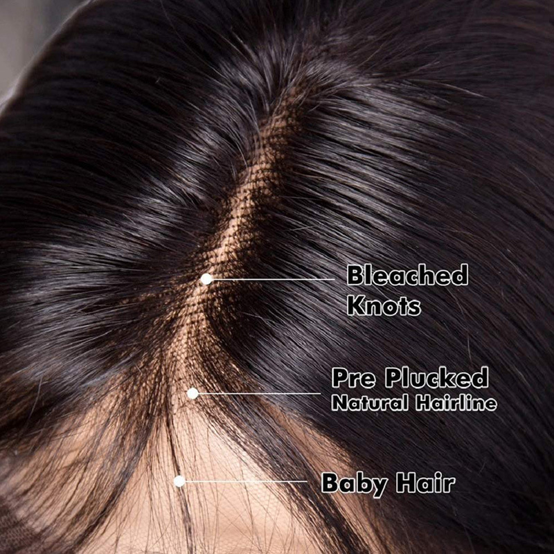 Straight Bob Lace Front Human Hair Wig 3