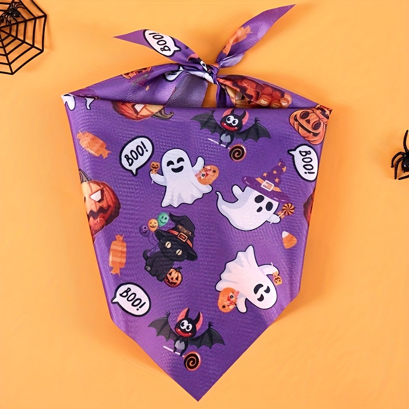Halloween Pet Bandana With Bow Tie For Dogs And Cats detail photo 6