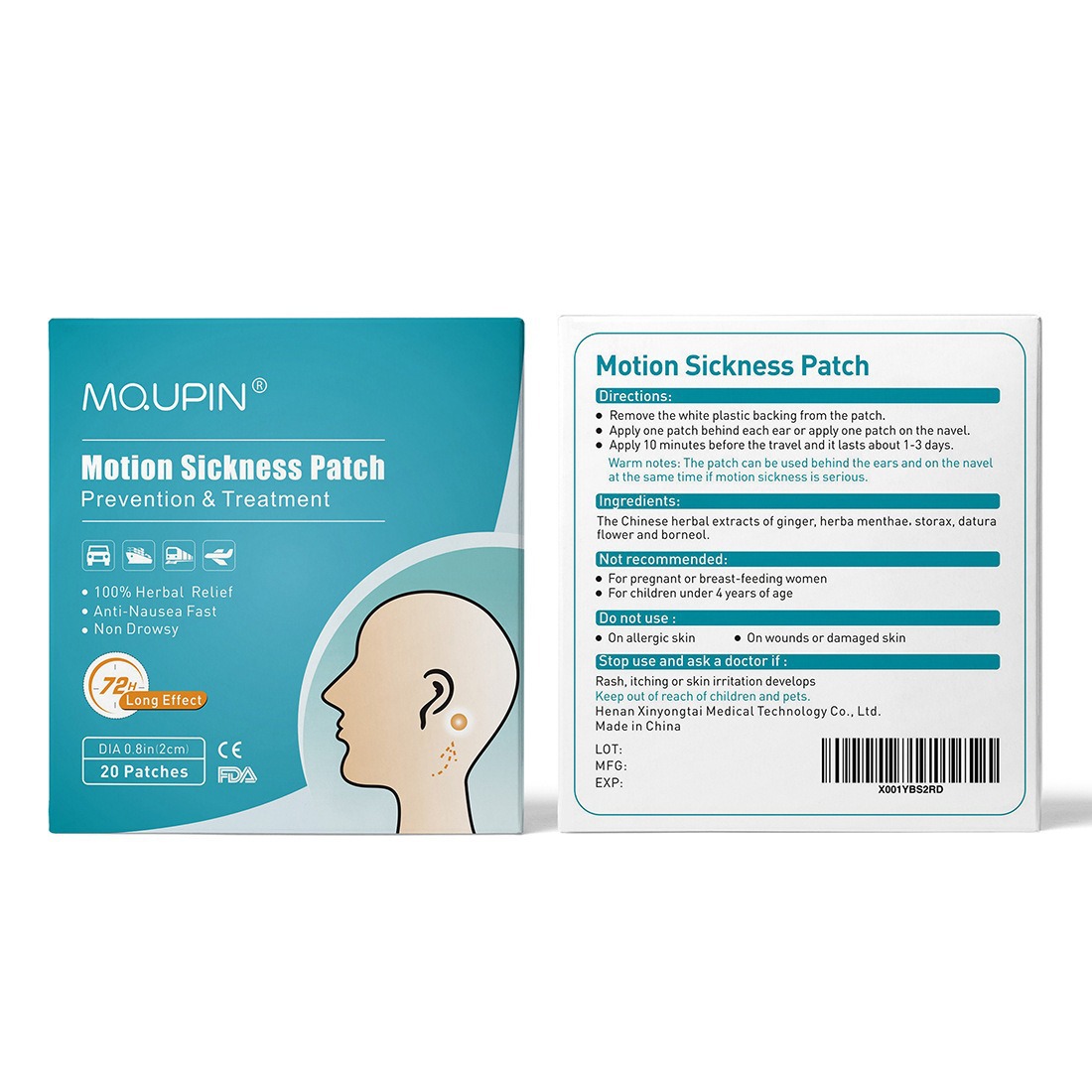 Portable Home Car And Travel Motion-Sickness Patch — foto 4