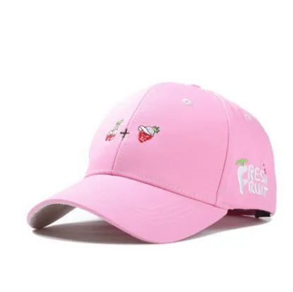Fruit Hat Outdoor Shopping Couple Litchi Strawberry - Shop at LoveMi