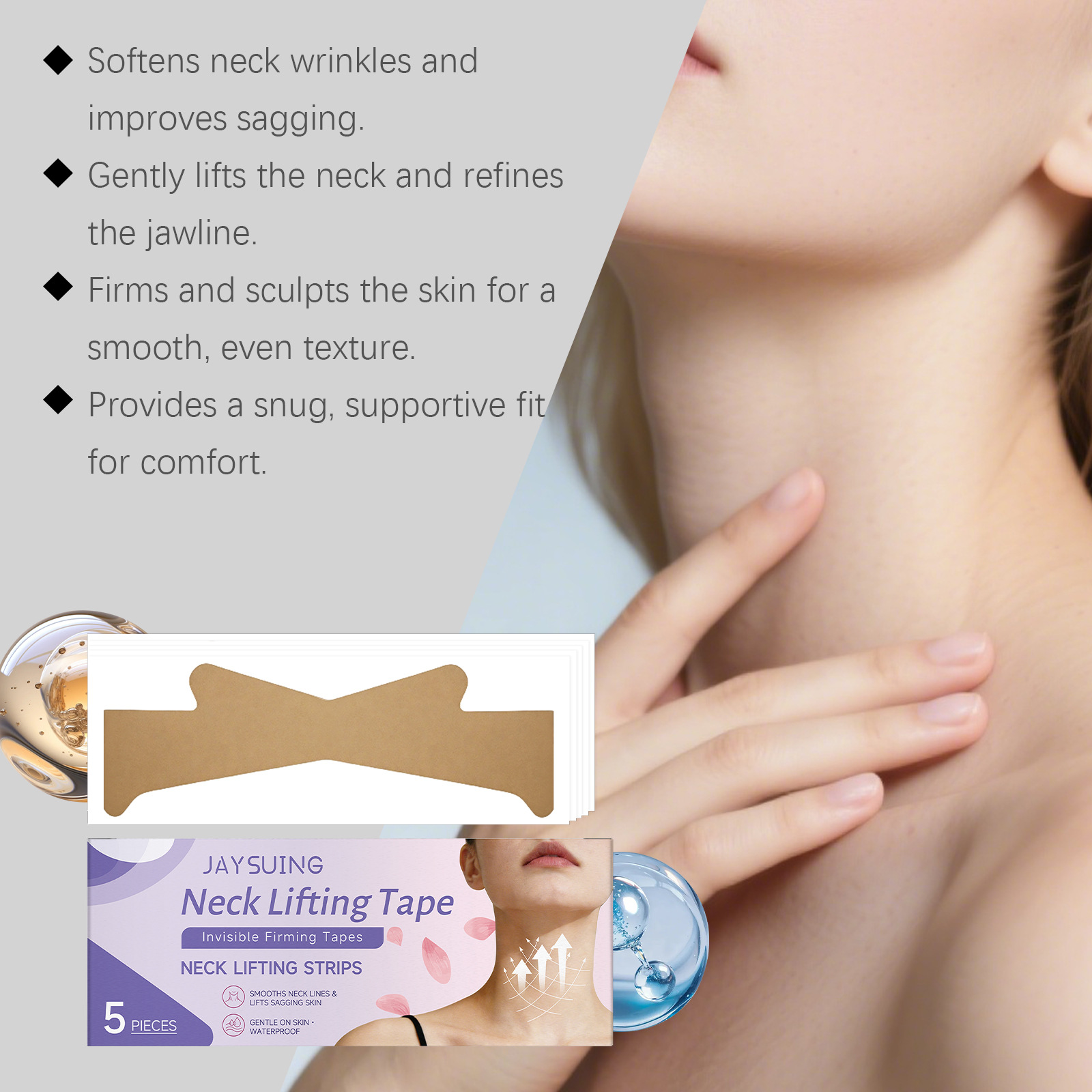 Invisible Lifting Neck Sticker