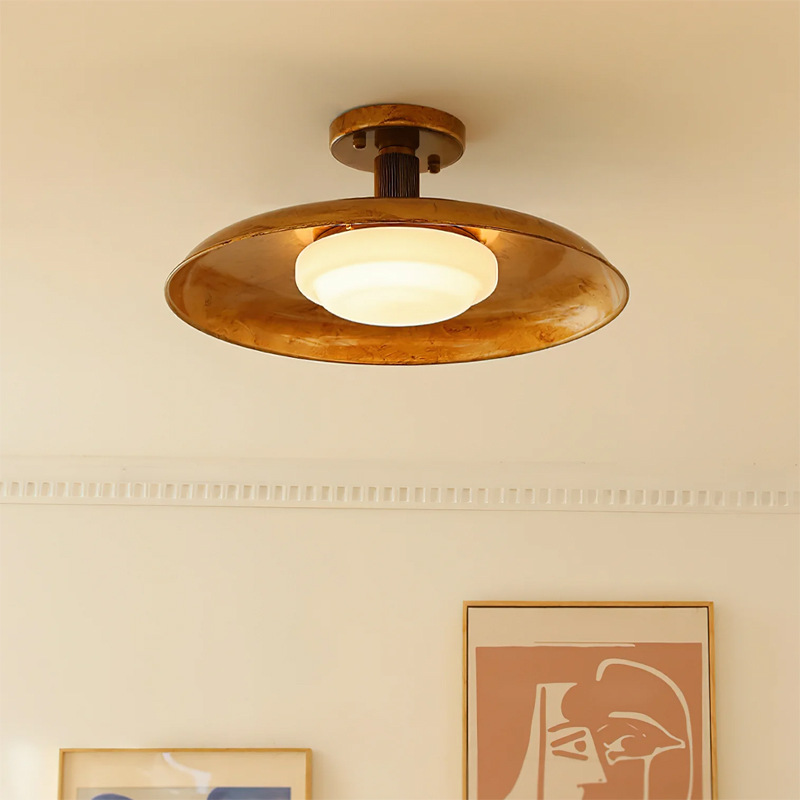 American Retro Entrance Foyer Balcony Ceiling Lamp - Image 2