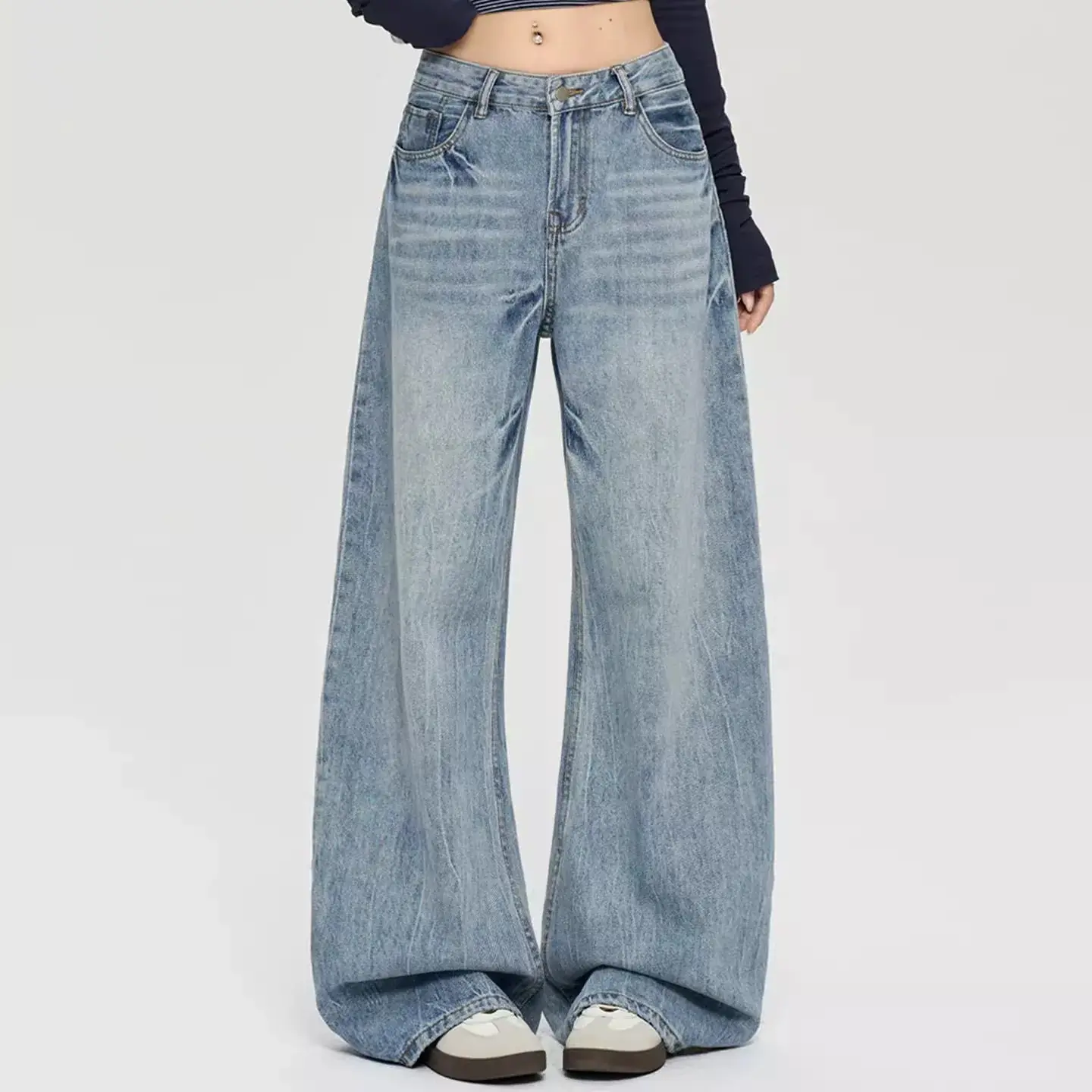 Wideside Denim Jeans For Men And Women