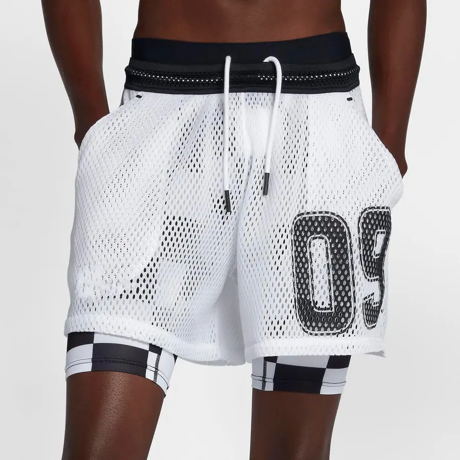 Summer Anti-exposure Running Training Shorts Double-layer Fake