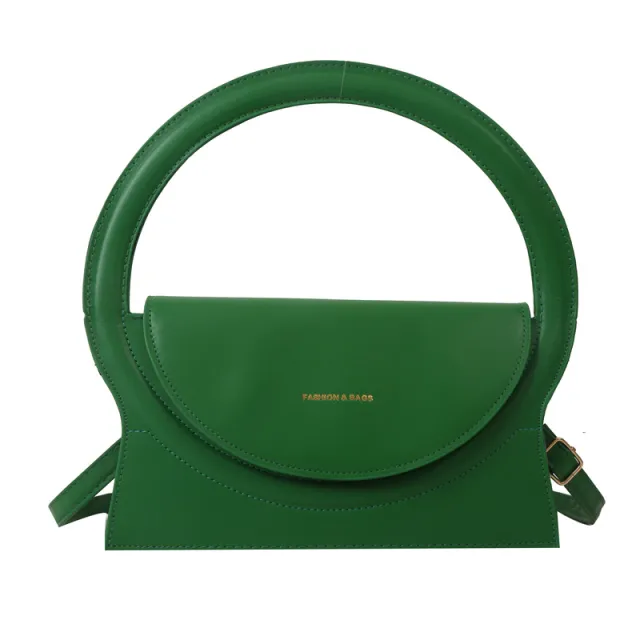 Fashion Western Temperament Simple Portable Shoulder Messenger Bag Green - Shop at LoveMi