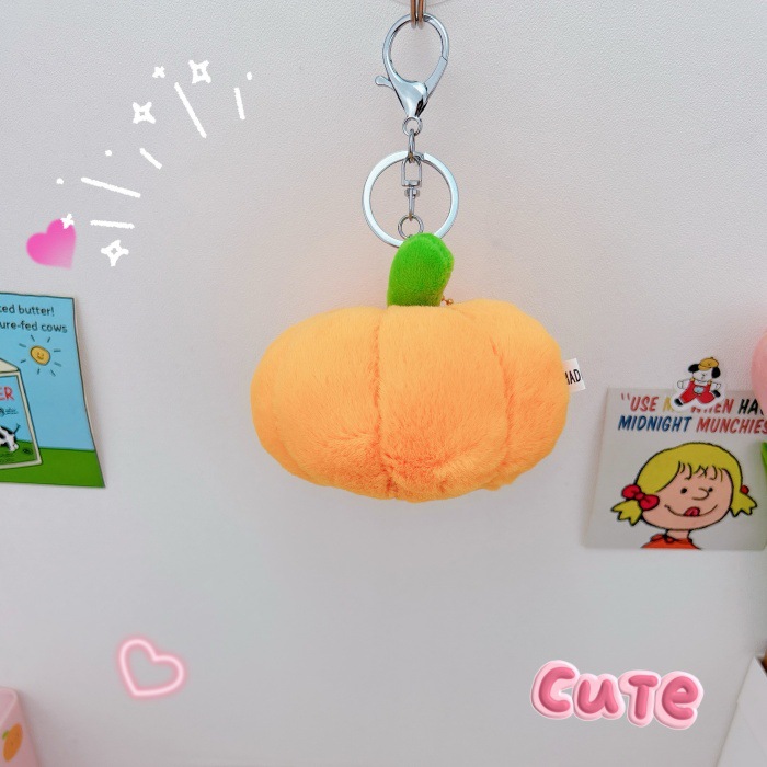 Title 3, Creative Plush Cute Fruit Keychain Pendant