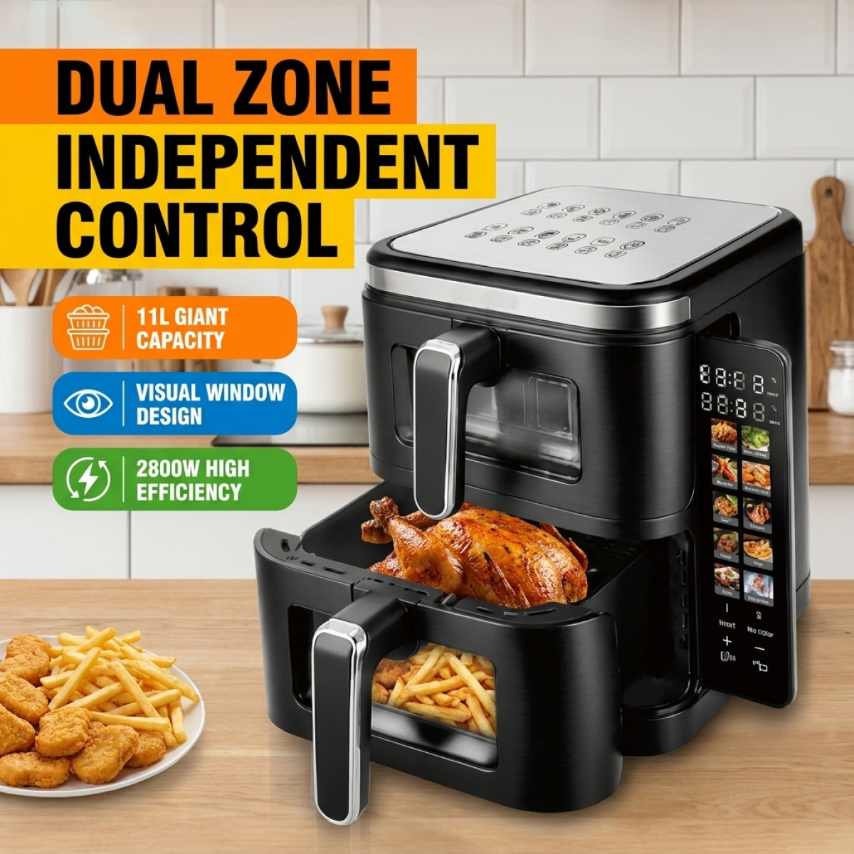 Multi-Function Smokeless Air Fryer For Home Use