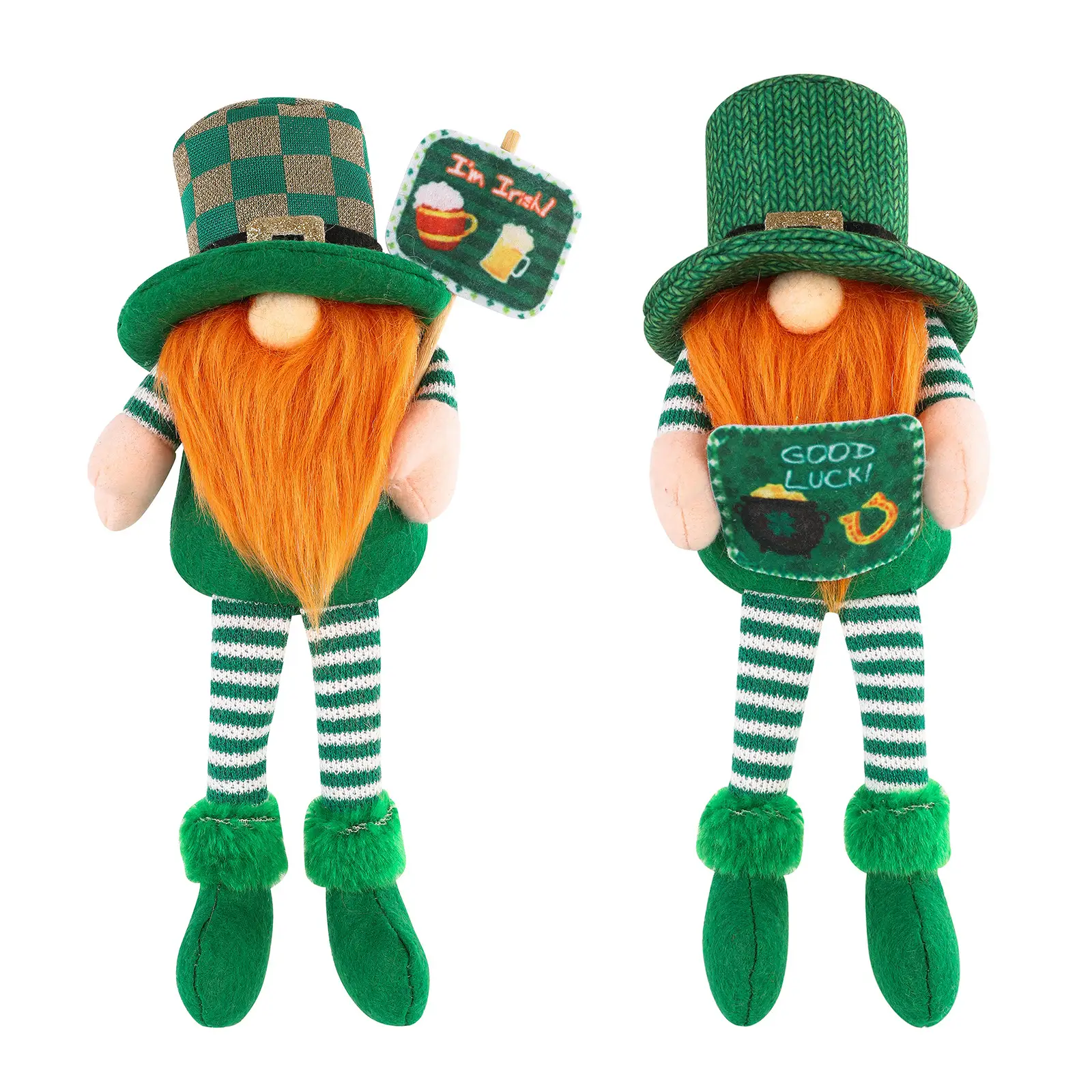 Irish Festival Faceless Doll Party Layout Props