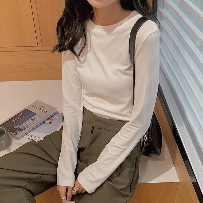 Women's Cotton Simple Bottoming Shirt Inner Wear