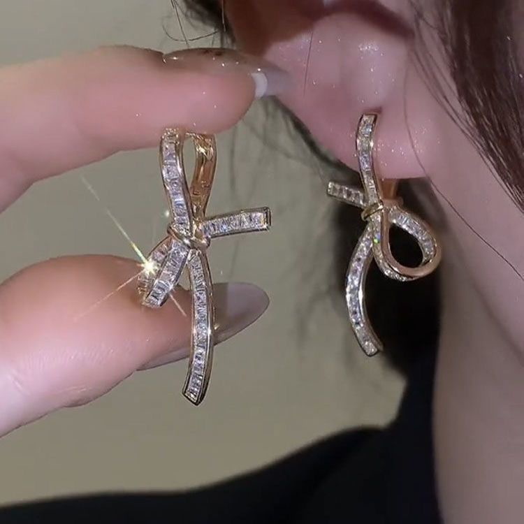 This Years Hit Ultra-fairy Niche Butterfly-knot Earrings