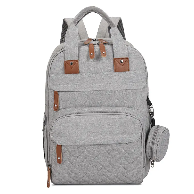 Multi-functional Diaper Bag With A Baby Changing
