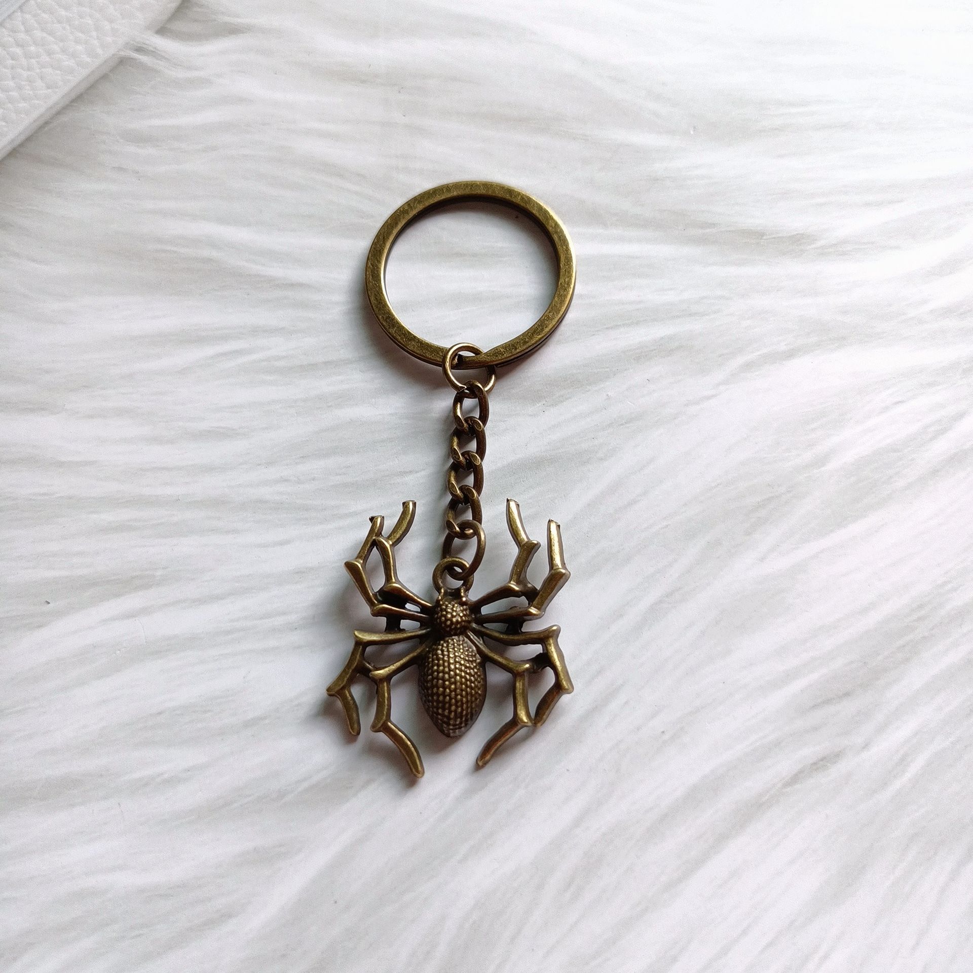 Men's Retro Halloween Ghost Festival Pendant Keychain